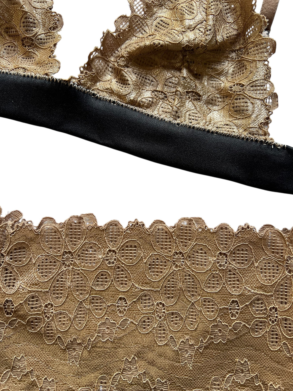 Set Bralette & Panties - Bronze