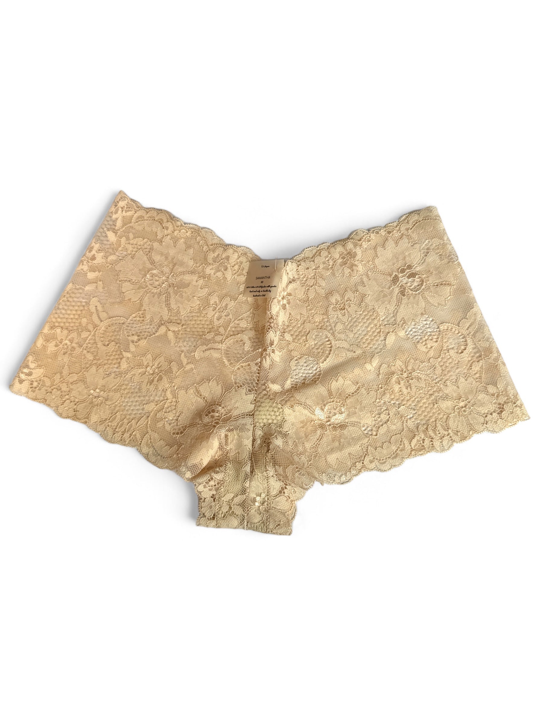 Aurora high waist Panties - Beige