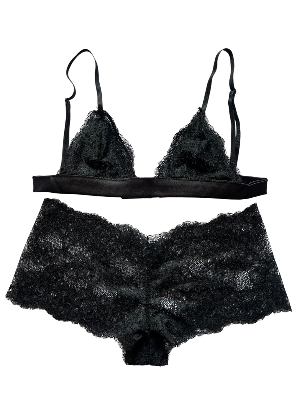 Set Bralette & Panties - Black